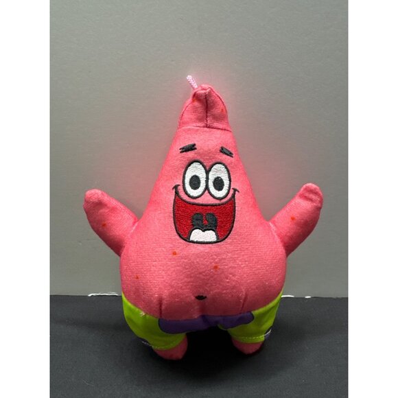 2023 Patrick Star Plush Toy 7" Spongebob Squarepants - Picture 1 of 6